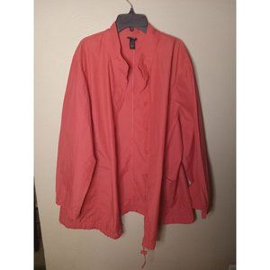 Eileen Fisher Coral Windbreaker Jacket